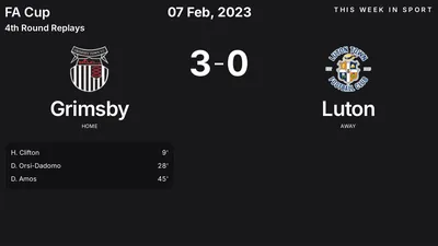 Report: Grimsby vs Luton (2023-02-07)