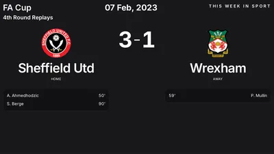 Report: Sheffield Utd vs Wrexham (2023-02-07)