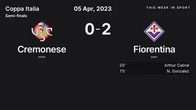 Report: Cremonese vs Fiorentina (2023-04-05)