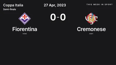 Report: Fiorentina vs Cremonese (2023-04-27)